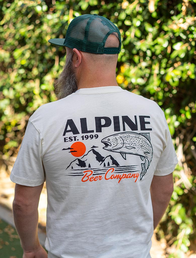 Gone Fishin' Tee – Alpine Beer Company