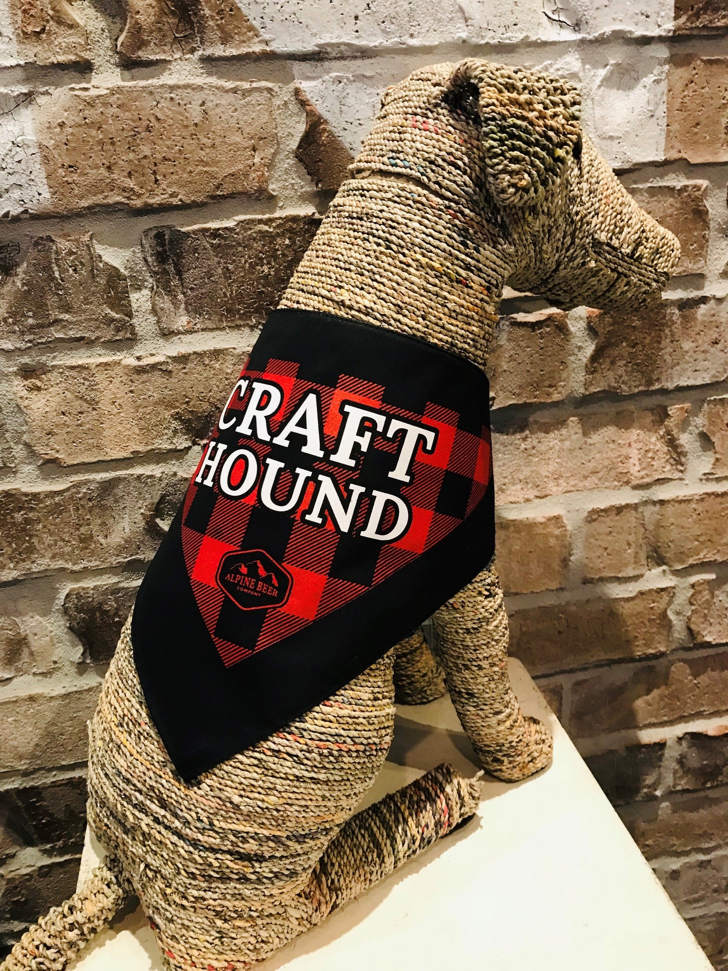 "Craft Hound" Dog Bandana