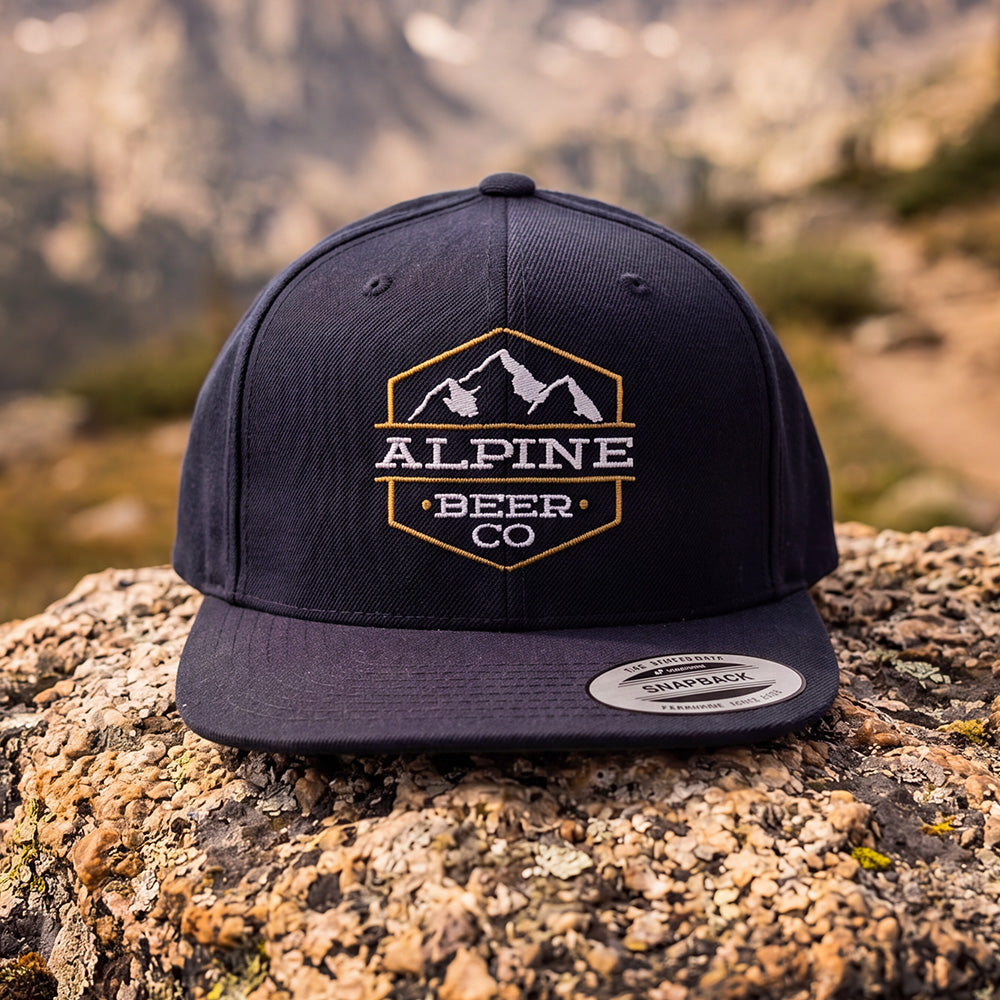 Alpine Navy Flat bill Hat