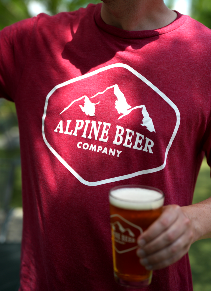 Alpine Logo Red Shirt